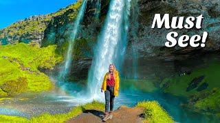 Iceland's INCREDIBLE Waterfalls! | Seljalandsfoss & Skogafoss | Iceland Travel Vlog 2025 | RING ROAD