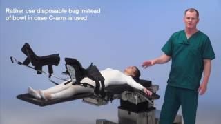 Patient positioning 5 - Lithotomy position