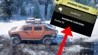 SnowRunner - All upgrade locations of the Hummer H2!