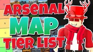 The Ultimate Arsenal Map Tier List | ItsKrim