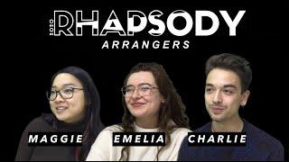 PiTV x Rhapsody 2020 – meet the Arrangers (Maggie, Emilia, and Charlie)