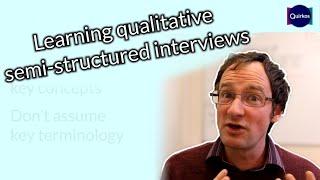 Using semi-structured interviews in qualitative research