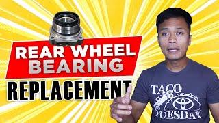 REAR Wheel Bearing Replacement (DIY / How To Tacoma)