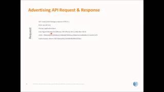 AT&T Developer Program Tutorial Series: How to Use AT&T's Advertising API