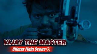 Master South Movie - Climax Fight Scene (In Hindi) Thalapathy Vijay, Vijay Sethupathi