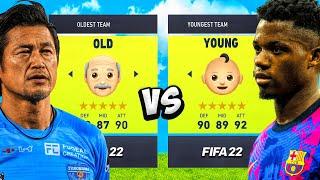 OLDEST vs. YOUNGEST... in FIFA 22! 