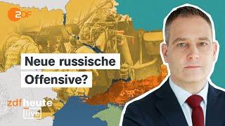 Ukraine unter Druck: Militärexperte Gressel über Kriegslage und Putins Pläne | ZDFheute live