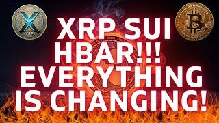 XRP SUI HBAR  EXPLODING HIGHER SOON?! (Don't Miss OUT!)