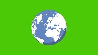 Spinning Earth Green Screen Effect Free Download 1080p