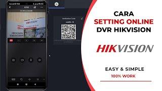 Cara Setting Online DVR Hikvision | Online CCTV Hikvision