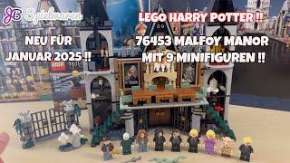 LEGO Harry Potter: 76453 Malfoy Manor in Review! 9 Minifigures!