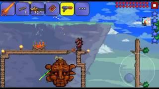 Terraria mobile 1.2 pre-hardmode Golem