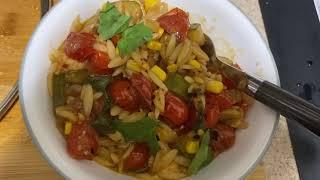 Time to Cook, Orzo I'm Told! - Cooking with Cap! (One-Pot Orzo With Tomatoes, Corn and Zucchini)