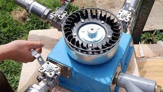4 Nozzle Off Grid Micro Hydro Turgo Turbine Part 3 (Assembling the turbine)