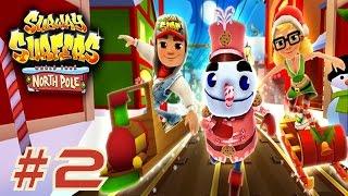 Subway Surfers: North Pole - Sony Xperia Z2 Gameplay #2