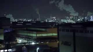 (HD) Japanese industrial area -深夜の首都高神奈川6号川崎線（2013ver.）-
