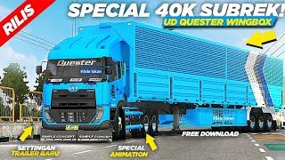 RILIS UD QUESTER SPECIAL 40K SUBREK || MOD BUSSID