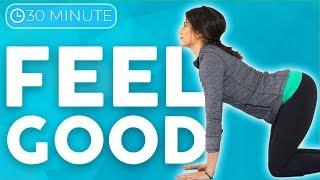 30 minute Full Body Yoga Flow & Stretch  FEEL GOOD