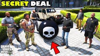 Franklin Made TOP SECRET DEAL With Gangsters In GTA 5 | SHINICHAN and CHOP