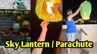 Cracker Sky Lantern | Sky Parachute | Tutorial