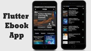 Android Ebook App Reading Online Flutter UI and Backend Admin Panel