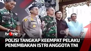 Pelaku Penembakan Istri TNI Ditangkap, Polisi Buru Sang Suami | Kabar Petang tvOne