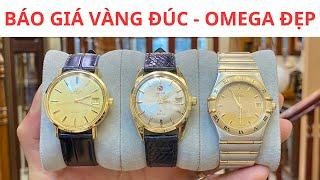 [ BÁO GIÁ ] ĐỒNG HỒ ĐEO TAY OMEGA, RADO VÀNG ĐÚC 18K THUỴ SĨ / 0912011947