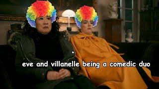 eve and villanelle being a comedic duo for 3 minutes