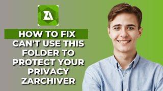 How To Fix Can't Use This Folder To Protect Your Privacy Zarchiver │Ai Hipe