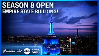 American Idol Season 8 Premiere! Judges Flip The Switch From Atop The Empire State Building!