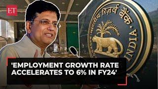 RBI jobs data: More than 4.60 crore people received new employment last year, says Piyush Goyal