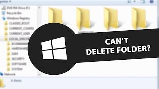 How to Delete Undeletable Files and Folders in Windows No Software