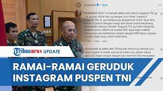 Buntut Viral Video Diduga Oknum TNI Pukul Juru Parkir di Bandung, Warganet Geruduk Sosmed Puspen TNI