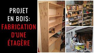 Comment fabriquer une étagère toute simple - Projet en bois !