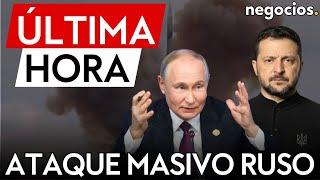 ÚLTIMA HORA | Rusia lanza una nueva oleada de ataques con drones y misiles contra Ucrania