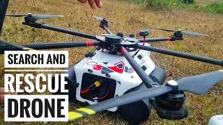 Test Terbang Drone SAR (Search And Rescue) - hexH2O