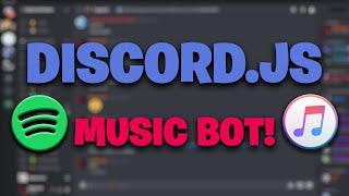 MAKE YOUR OWN DISCORD.JS MUSIC BOT!