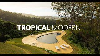 Tropical Modern: Touring Hawaii's Most Iconic Home Nestled Amongst the Hillside | House Tour