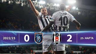 Medipol Başakşehir (0-2) Beşiktaş - Highlights/Özet | Spor Toto Süper Lig - 2022/23