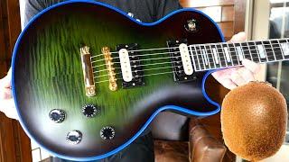 Gibson's Strangely Named Delight! | 2021 Les Paul Custom Axcess Kiwi Widow Burst MOD Collection