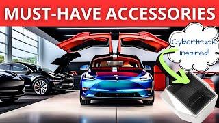 5 MUST-HAVE Tesla Accessories (New Accessory Unboxing) EVBASE