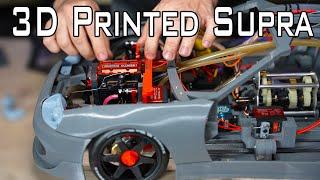 Part 13 / We have a problem 8th scale 3d printed supra with 2 cylinder engine project