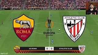 Many mistakes | Roma V Athletic Club Europa League Phase EAFC 25 Match Gameplay Prediction