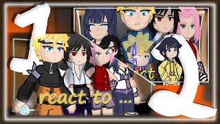 Team 7+Hinata react to future  Full 2-in-1 ||Naruto's friends|ships|shippuden||gacha club||