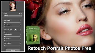 Retouch Portrait Photos !! Makeup Photo Editor !! WidsMob Portrait !! Photo Retouching