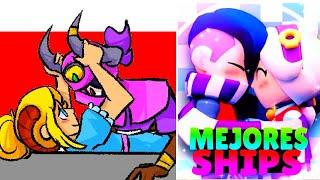 Los MEJORES SHIPS de BRAWL STARS | Colette x Edgar 