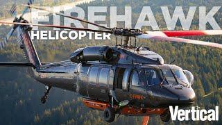 Fighting Wildfires in Canada with the Firehawk Helicopter