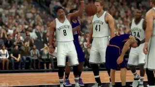 NBA 2K17 PS4 Phoenix Suns vs Brooklyn Nets CPU vs CPU Simulation Nation