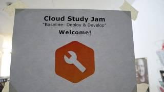 Cloud Study Jam "Baseline: Deploy & Develop" in Nuremberg