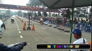 drag bike | mio 200cc vs ninja 155cc